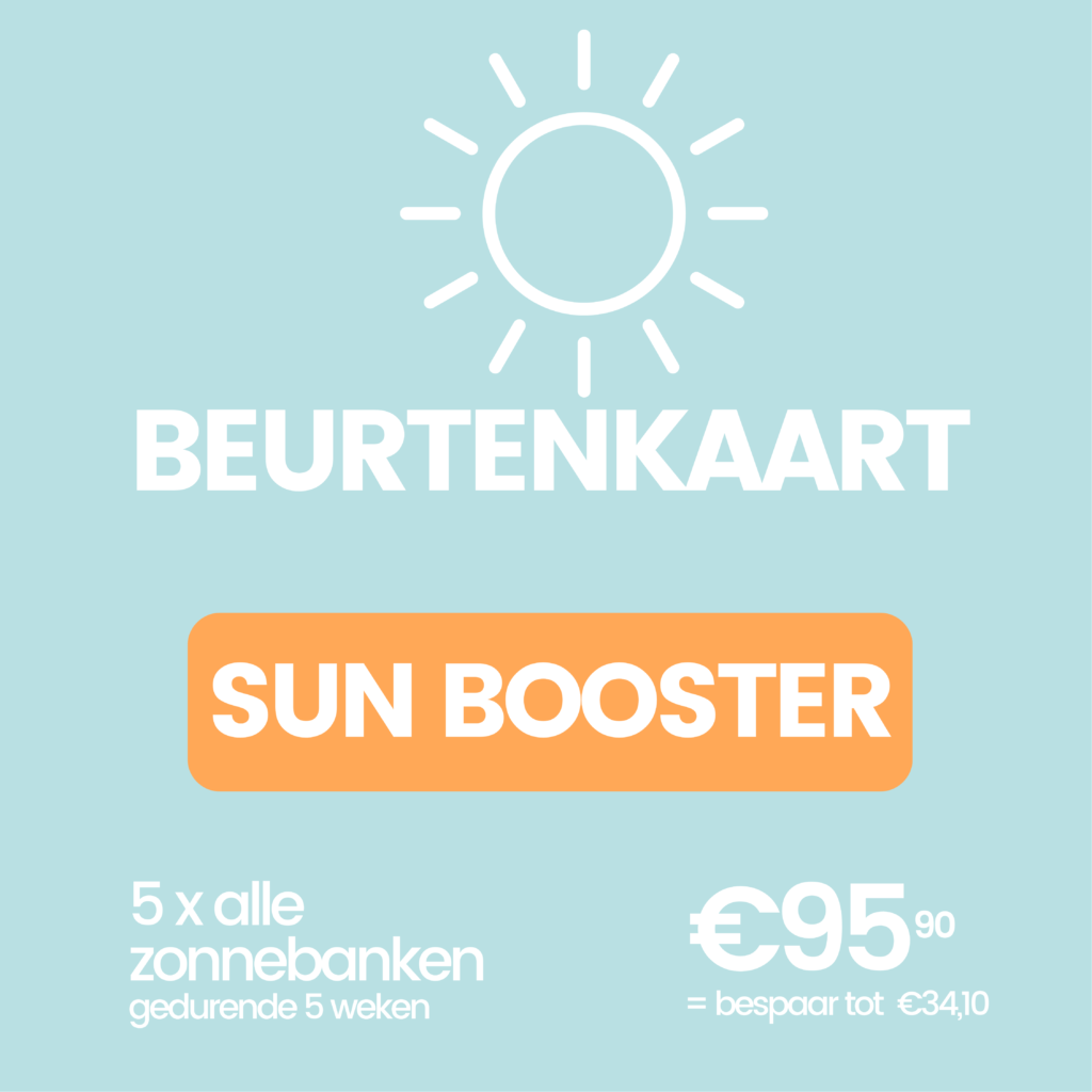 Beurtenkaart - SunBooster